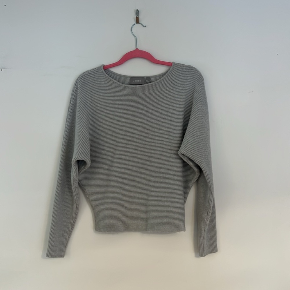 Cyrus grey pullover sweater - Picture 4 of 6